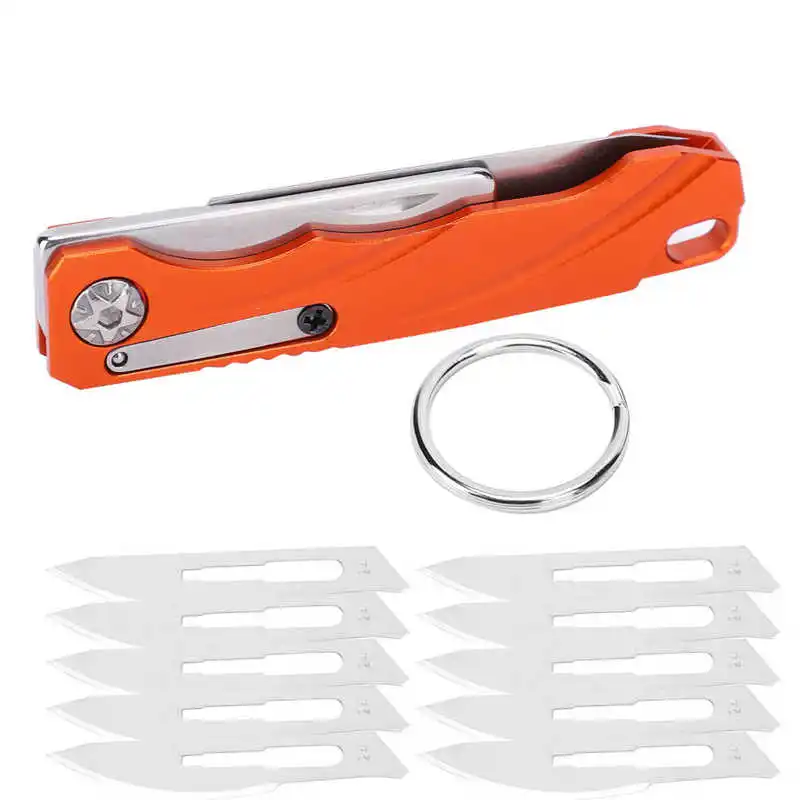 Mini Cuchillo Plegable, Mini Cuchillo Plegable Cuchillo De Bolsillo Plegable De Latón Cuchillo De Bolsillo De Latón Grado Profesional | En Línea