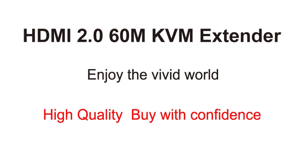 60 м 4 к 60 Гц HDMI 2,0 удлинитель KVM удлинитель от Cat 5e 6 RJ45 сетевой кабель TX RX поддержка сенсорный экран ТВ выход USB мышь клавиатура