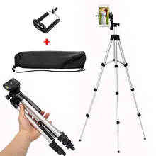 Uzatılabilir esnek dijital kamera Tripod cep akıllı telefon standı dağı tutucu klip seti için Canon Nikon için iPhone 6 6s 7