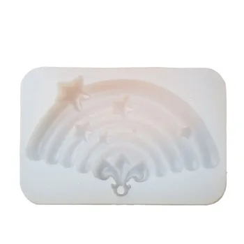 

2020 New Cute Star Fan Jewelry Mold Silicone Epoxy Resin Casting Pendant Crystal Molds