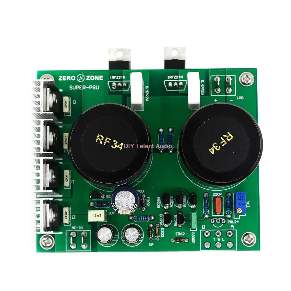Ультра низкая Шум линейная плата питания LPS PSU набор 5V 9V 12V 15V 18V 24V