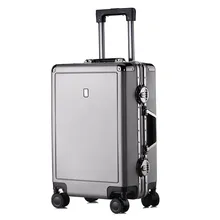 20/24 дюймов Высококачественная дорожная сумка в деловом стиле PC Многофункциональные чемоданы путешествия водонепроницаемые износостойкие сумки для переноски багажа