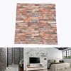 PVC Brick Stone Self Adhesive Wallpaper Living Room Bathroom Waterproof Wall Sticker Home Background Decor 3D Wall Decals ► Photo 3/6