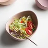 Lotus Ceramic Bowl Dishes Plates Sets Decor Creative Fruit Salad Plate Dinner Plate Organizer Flower Shape Container Storage 3