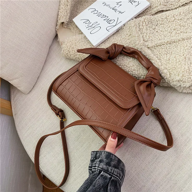 [BXX] женские сумки через плечо из искусственной кожи с каменным узором ...