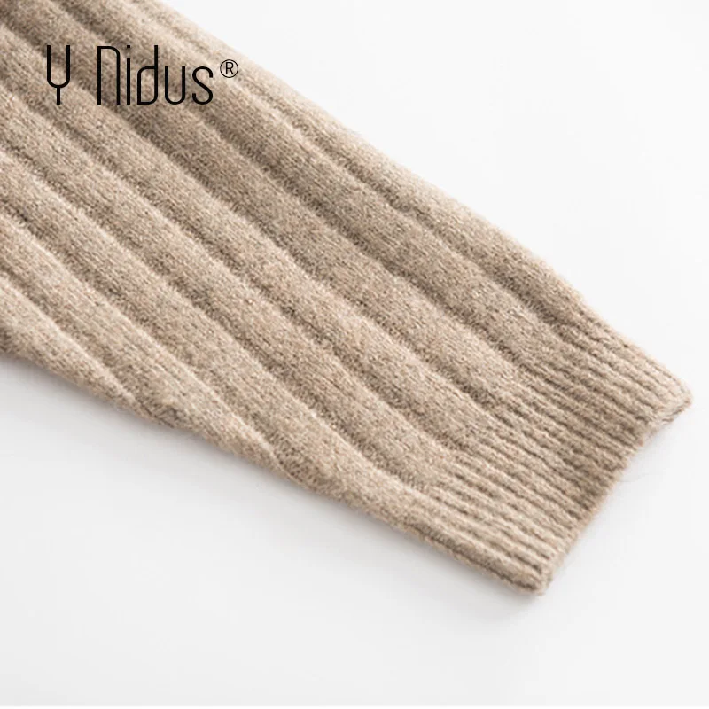 Women Knit Hoodied Dresses Soft Warm Thick Pullover Sweater Dress Casual Long Sleeve Oversize Maxi Dress femme robe vestidos