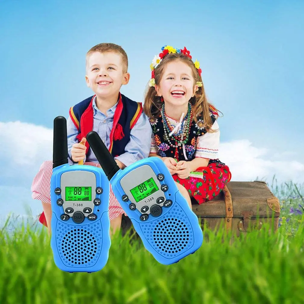 2 шт., мини-рация, детское радио Retevis T388, для детей, родителей, игровой телефон, Портативное двухстороннее радио, подарок, говорящие игрушки для улицы