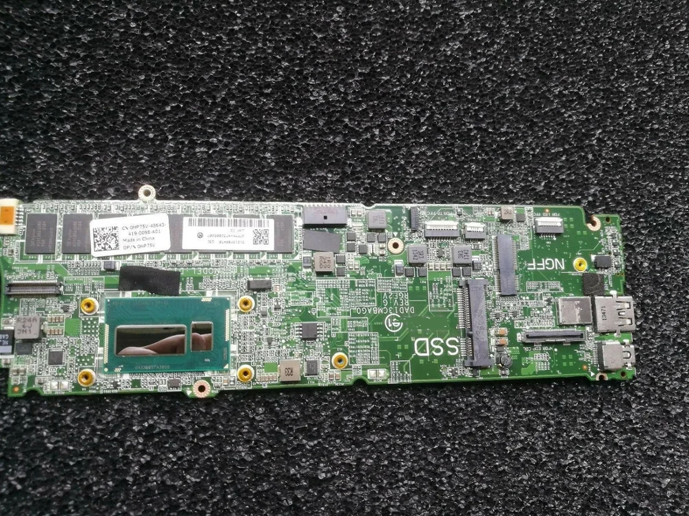 Оригинальная материнская плата для ноутбука DELL XPS 13 с процессором I7-4500U и ОЗУ