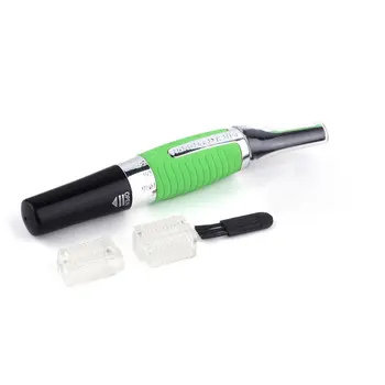 

Convenient Handsome Men Stainless Steel Body Nose Nasal Ears Eyebrow Facial Hair Clipper Trimmer Shaver LED Lights