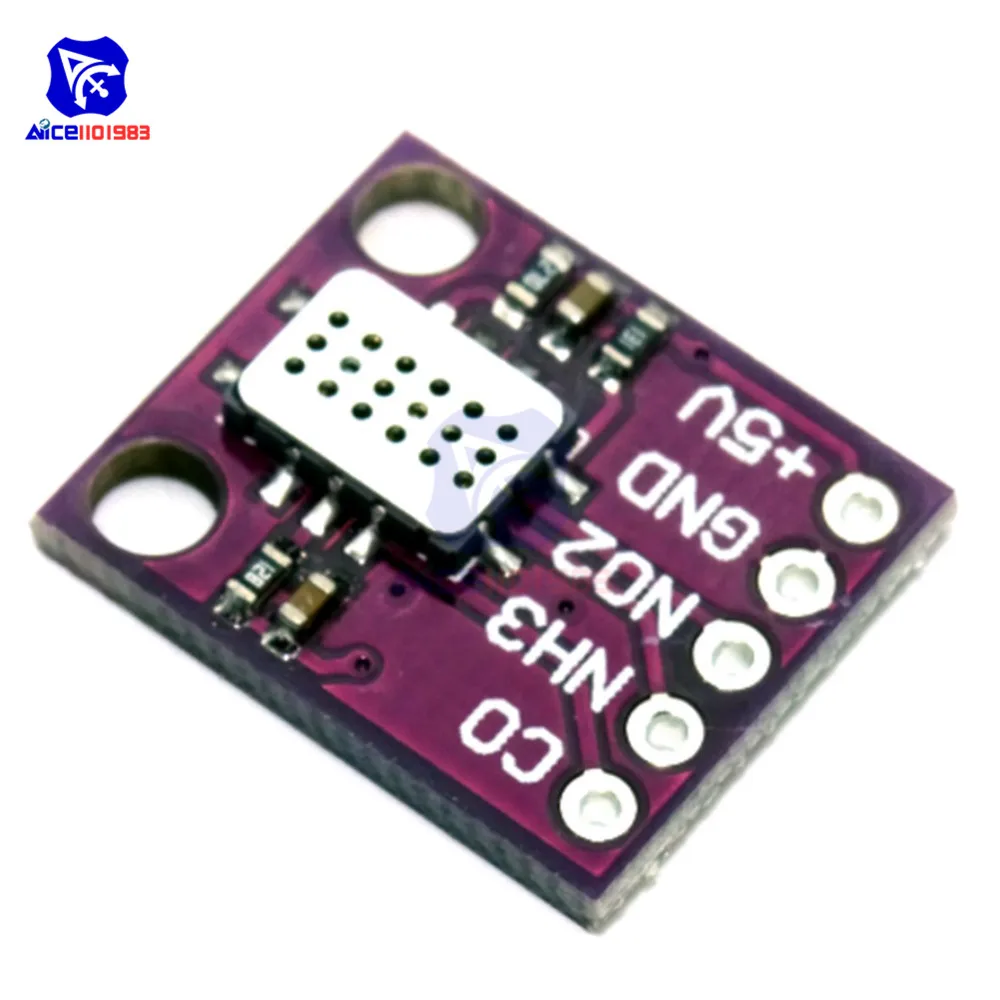 CJMCU-6814 MICS-6814 датчик газа Модуль качество воздуха CO VOC NH3 оксиды азота Датчик газа 1000ppm