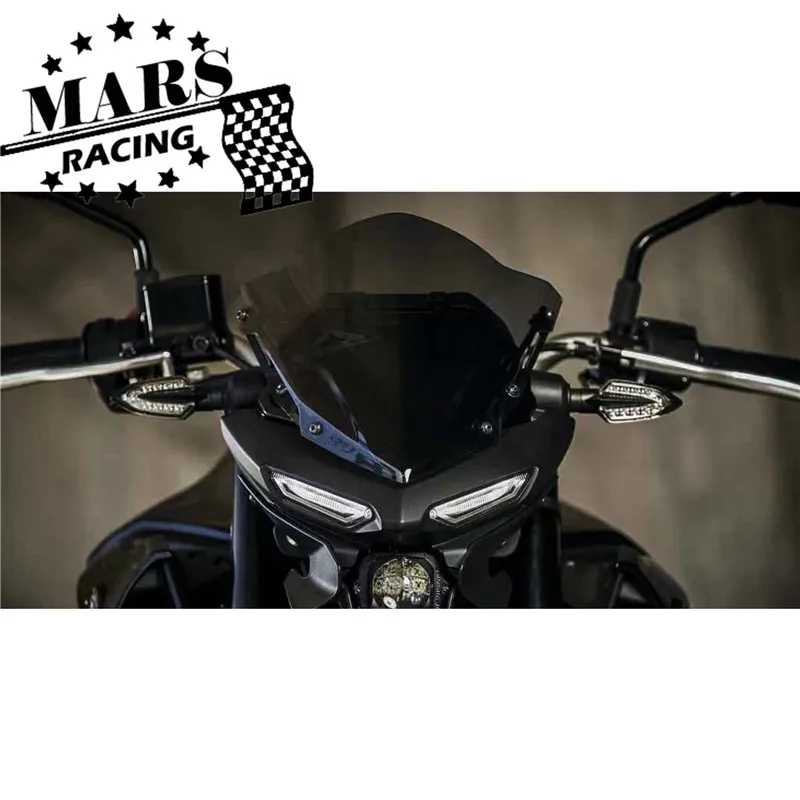 Motorcycle Windshield Motorcycle Spoiler Kit Fits For YAMAHA MT-03 MT03 MT25 MT-25 Aluminum Kit Deflector