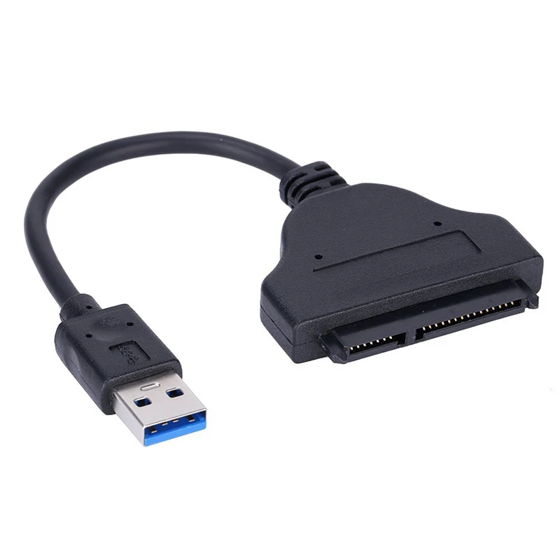 2," SATA USB 3,0 SATA адаптер-черный