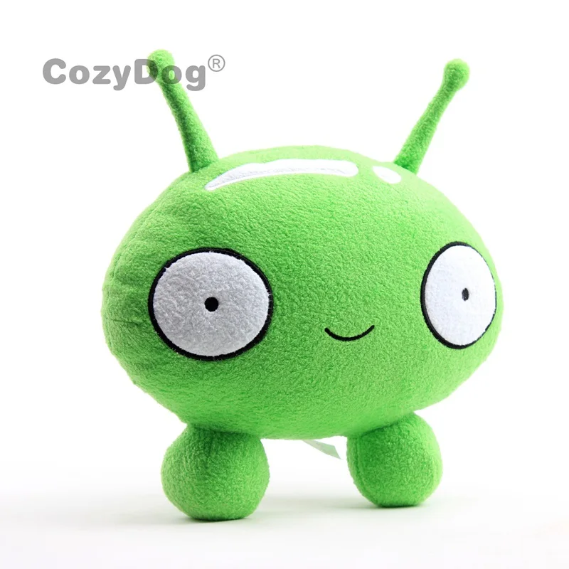 27 см Final Space Mooncake плюшевые Фигурки игрушки Peluche круглый зеленый робот Final Space Мягкая кукла для малышей подарок на день рождения