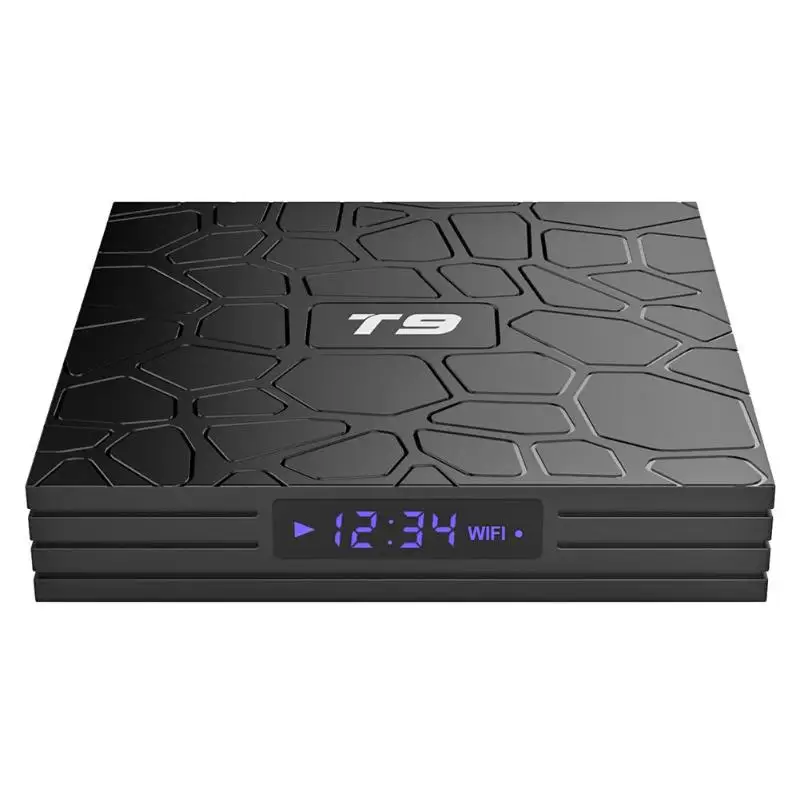 

T9 TV Box 4GB+64GB Android 9.0 RK3318 Quad Core WiFi BT 4.0 4K Set Top Box