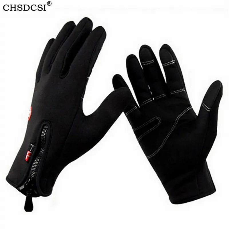 CHSDCSI 2018 ветрозащитный luvas de inverno тактические варежки для мужчин женщин теплые Прихватки мангала tacticos фитнес luva зима guantes мото