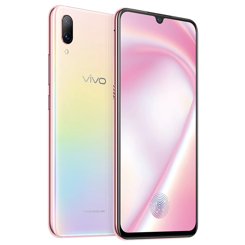 VIVO X23 модная версия мобильный телефон 8 ГБ 128 Octa core Full Экран двойные задние Камера Android 12MP+ 13 м 4glte мобильного телефона