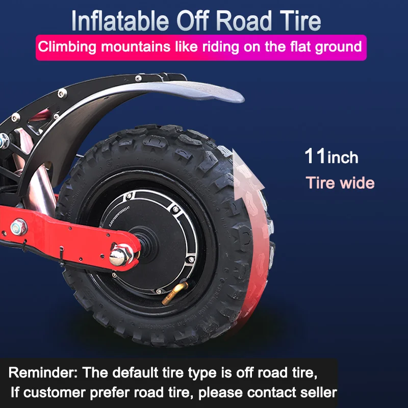 US $868.25 11 Inch 60V 3200W Electric Scooter 80kmh Fast E Scooter for Off Road Electric Kick Scooter Foldable Adult Patinete Electrico