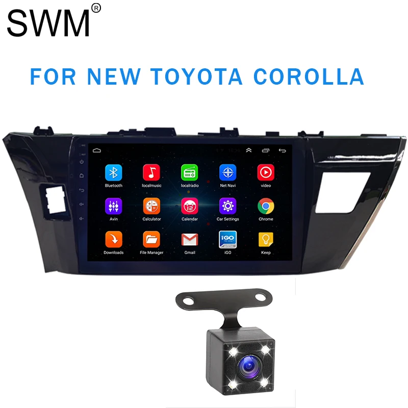 

Radio Car Stereo for New COROLLA Toyota Android Radio Coche Radios Para Auto Autoradio Bluetooth GPS Navigation Reversing Camera