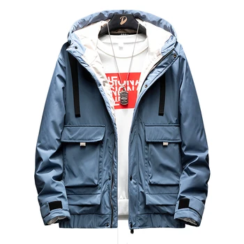 

Winter Jacket Men Casual Thick Warm Hooded Coats Mens Fashion Outwear Windbreaker Thicken Parkas Casaco Masculino Male Clothing