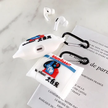 

Earphone Case For Airpods Pro Case Silicone Milk Sugar Spun Sugar Anime Soft Headphone Case for Apple Air Pods2 Protective Cover