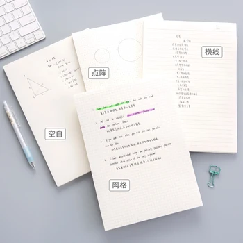 

B5 Notebook Marker Planner Inner Pages Blank Sketchbook Graffiti Draft Writing Pads Note Painting 80 Pages Office School Supply