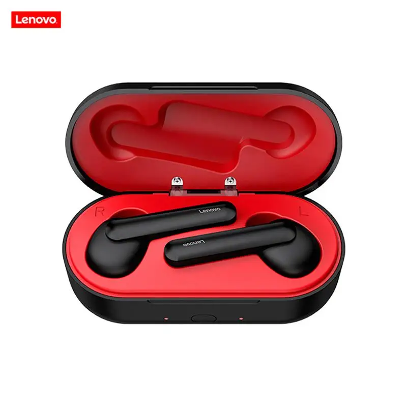 Lenovo New Bluetooth 5.0 Earphones Wireless Headphones With Microphone Sports Waterproof Headsets Charging Box For Android IOS