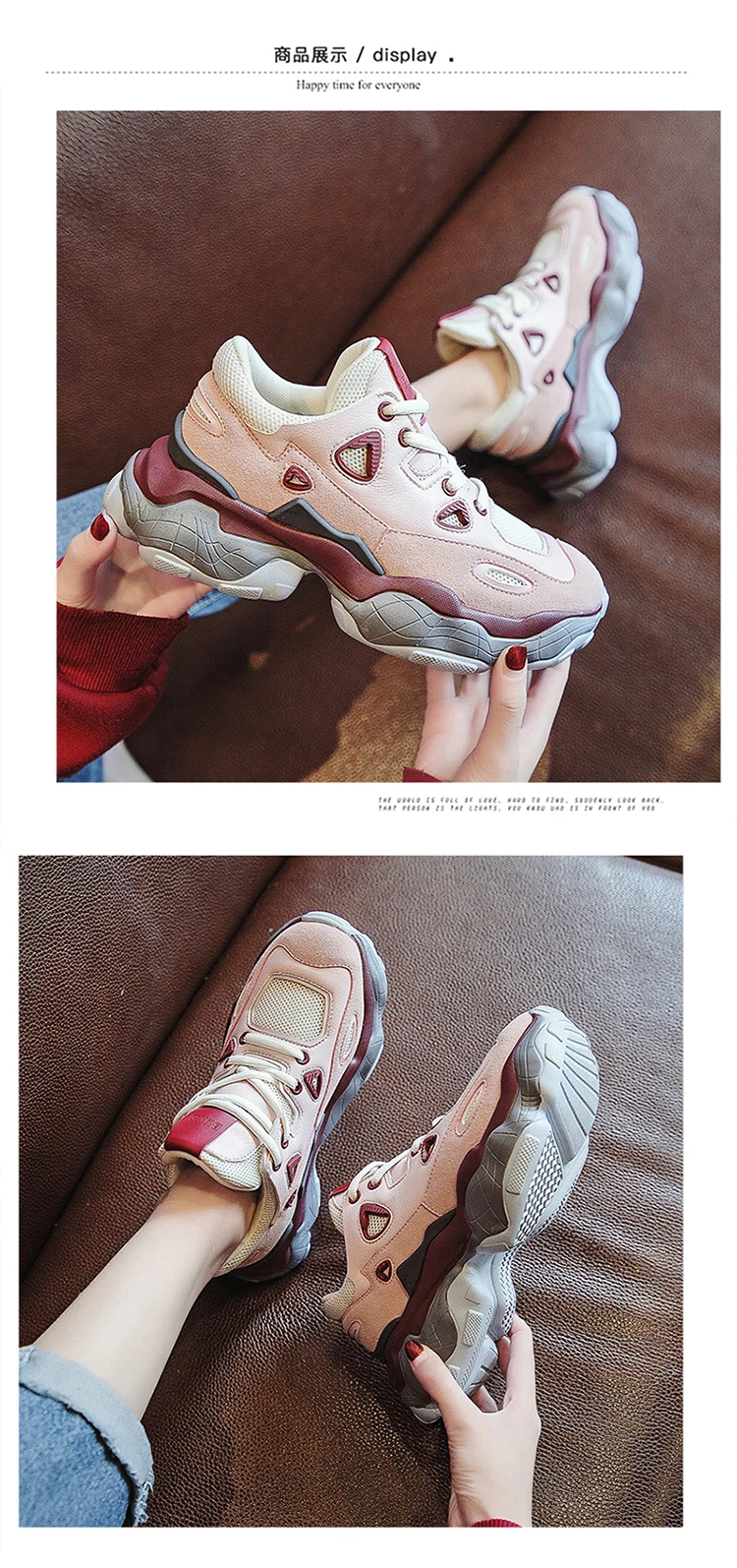 Роскошная дизайнерская обувь для женщин; модные кроссовки; мягкие кроссовки Basket Dad; дышащие кроссовки на платформе для женщин; удобная обувь на плоской подошве; P126