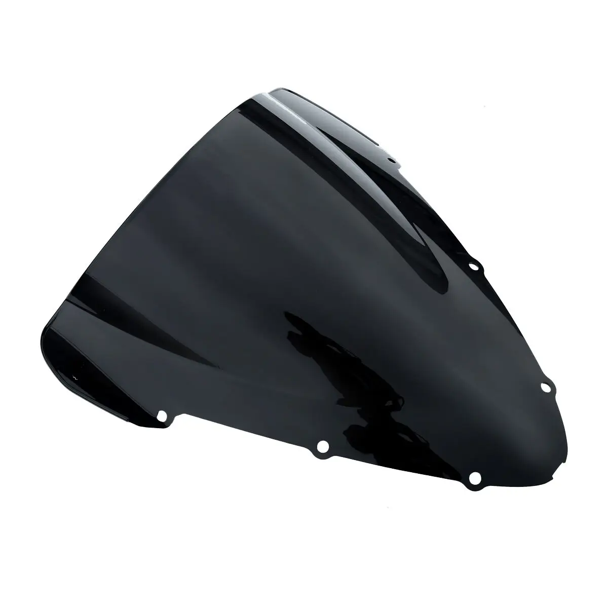 Мотоцикл двойной пузырь лобовое стекло для Honda CBR 600 F4I 01-08 02 03 04 05 06 черный/синий/прозрачный/хром