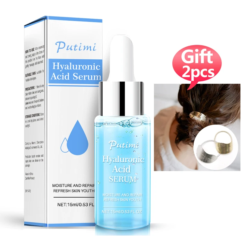PUTIMI сыворотка с гиалуроновой кислотой против морщин Увлажняющая сыворотка отбеливающая эссенция антивозрастной лифтинг восстанавливающий крем для лица Уход