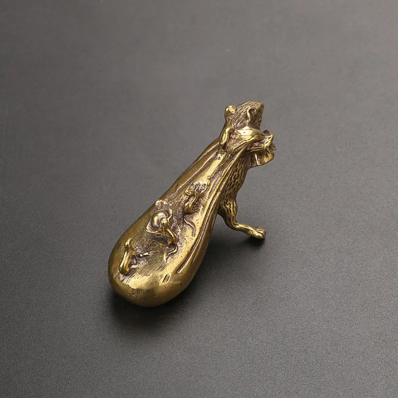 copper mice figurines (6)