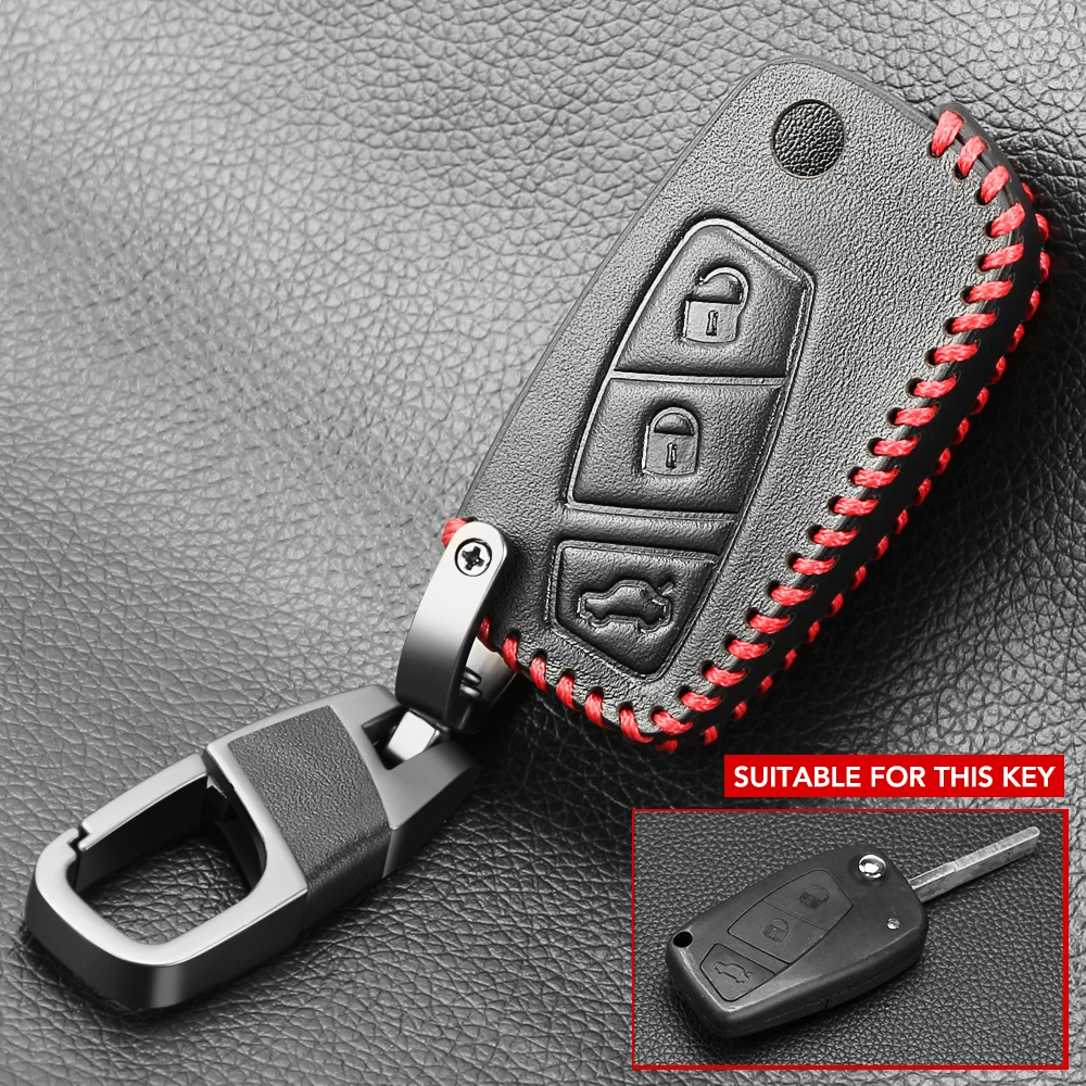 Key Case Car Key Shell For FIAT 500 Panda Punto Bravo Car Alarm 3 Buttons Flip folding Remote Key Shell Cover Holder