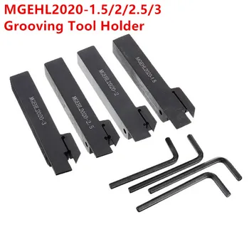 

MGEHL2020 20 x 20 x 125mm-1.5/2/2.5/3 Grooving Turning Tool Holder MGEHL Lathe Bar for MGMN Insert