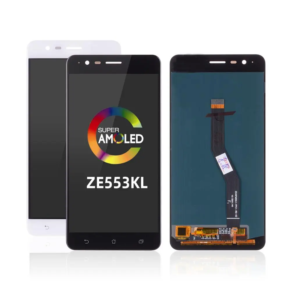 

With Frame Digitizer Asus Zenfone 3 Zoom Ze553 Replace On Asus Zenfone 3 Display Ze553kl Zoom Touch Screen Zenfone 3 Zoom Screen