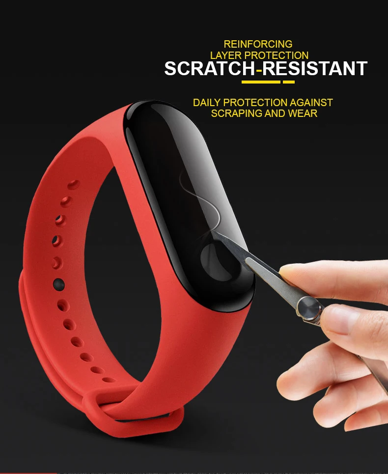 IONCT Защитная пленка для Xiaomi Mi Band 4 NFC умный Браслет полноэкранная композитная пленка Mi Band 4 стекло
