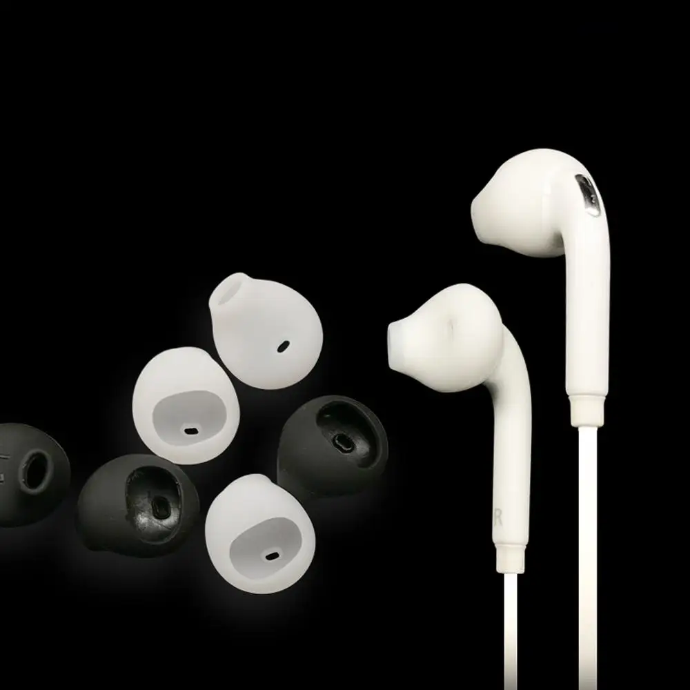 Vekeff 10 Pcs Auricolari Auricolari In Silicone Anti-Perso Auricolari Per Samsung S6 S7 Edge G9250 G9200 Gel Ear In-Ear Tips