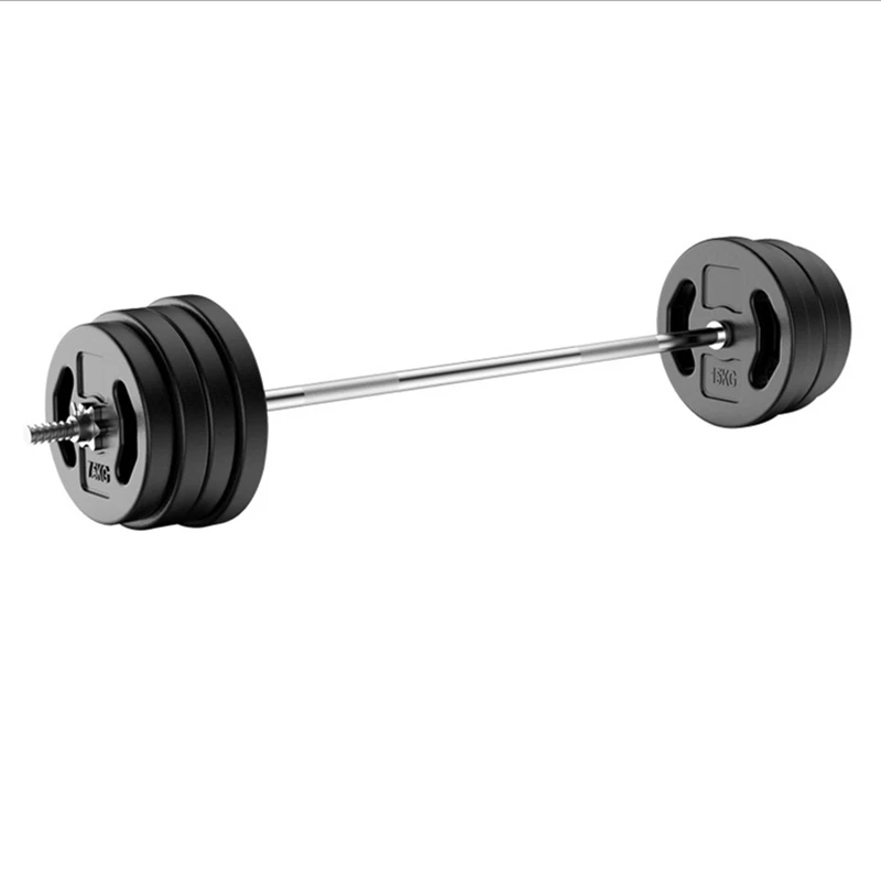 1.0m Barbell Straight Bar Φ 25 mm Solid Threaded Standard Barbell Rod  Weight Lifting Equipment Bar Home Gym Fitness Equipment F2