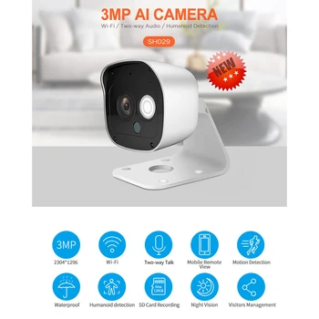 

1080P WiFi Smart Home Security IP Camera Outdoor 3MP Wireless Night Vision Camera Baby Monitor Surveillance HD Camera