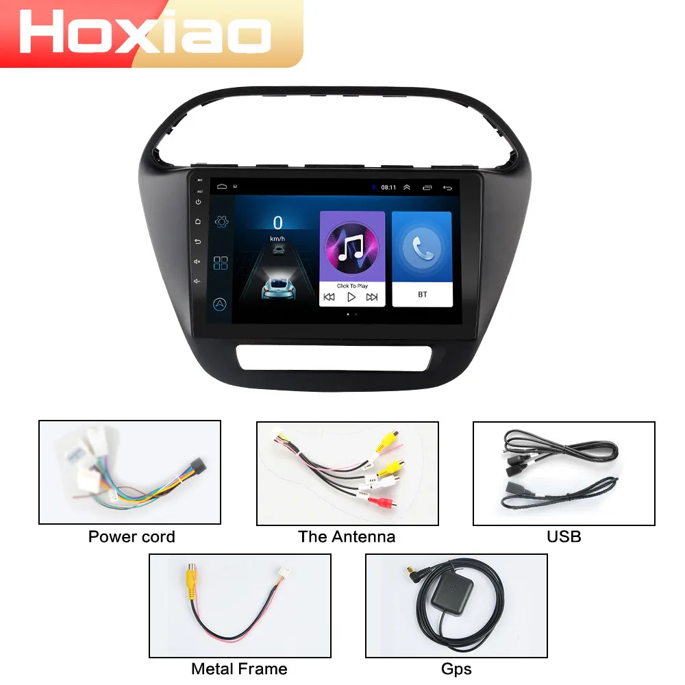 2 Din Android Автомагнитола для Tata Tiago Tiagr WiFi FM gps мультимедиа плеер навигация
