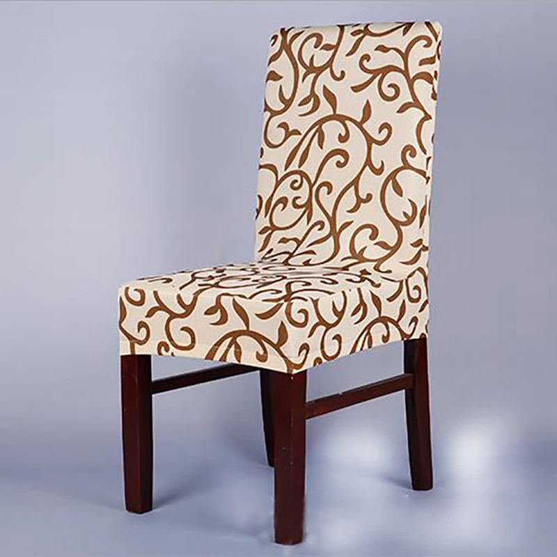 

Spandex Stretch Chair Covers Dining Restaurant Weddings Banquet Hotel Chair Cover Elastic Slipcovers Home Decor capa de cadeira