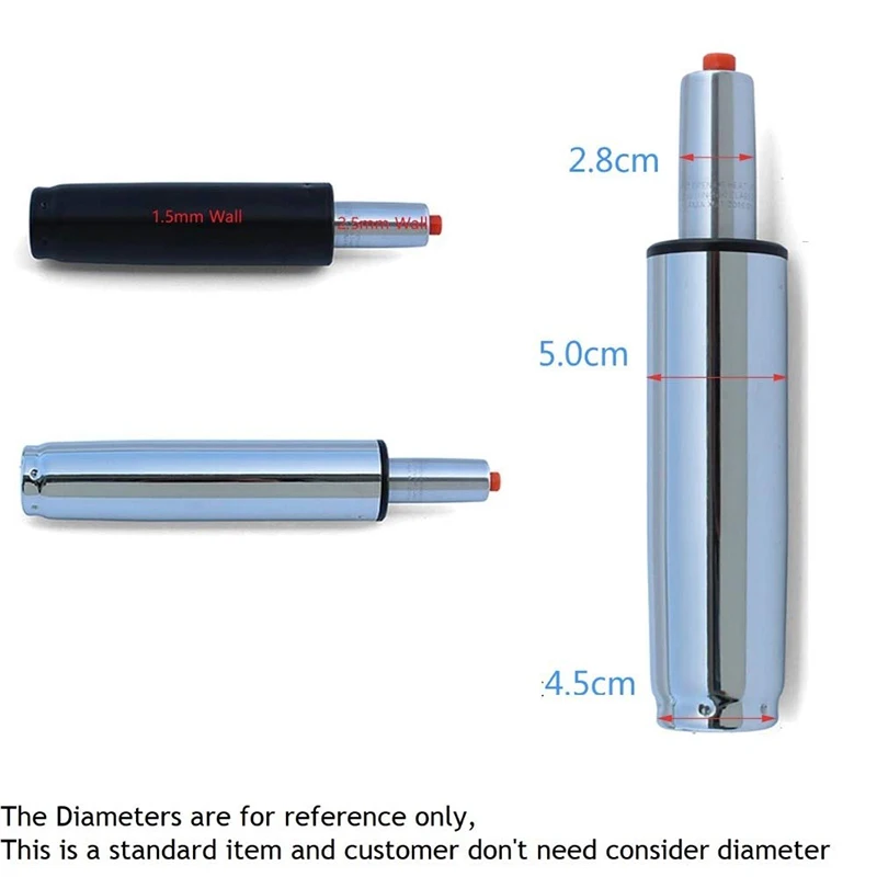 Совершенно 4-го поколения подъемник стула гидравлический стержень замена цилиндра пневматические ударные части офисного стула