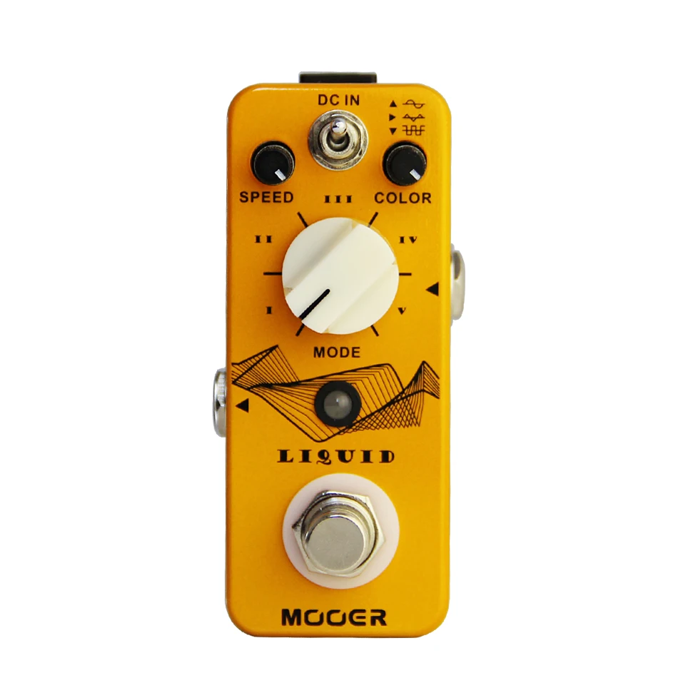 

MOOER Digital Phaser Phase Effect Guitar Pedal with 5 Different Effects Pedal 3 Wave Audio Micro Liquid Guitar Accessories