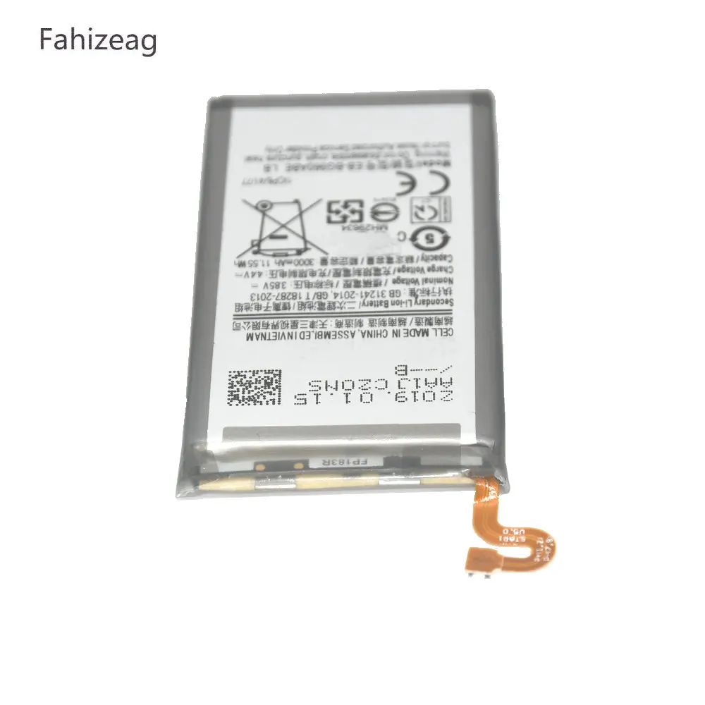 Fahizeag 10Pcs 3000mAh EB-BG960ABE Replacement Battery For Samsung Galaxy S9 G9600 G960F SM-G960 Phone Battery+free tool