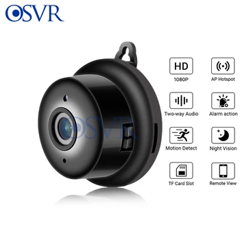 

Portable Mini WIFI 1080P IP Camera Cloud Storage Infrared Night Vision Smart Home Security Baby Monitor Motion Detection V380