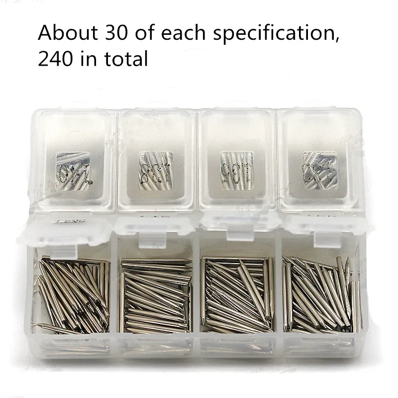 240pcs Piano Accessories Pins Repair Tools Needle Shaft Sets Tool Nail Box Feed 8 Specifications | Дом и сад