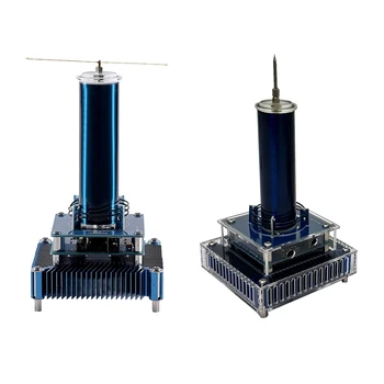 

Music Tesla Coil Acrylic Base Shell Arc Plasma Loudspeaker Wireless Transmission Experiment Desktop Toy Model