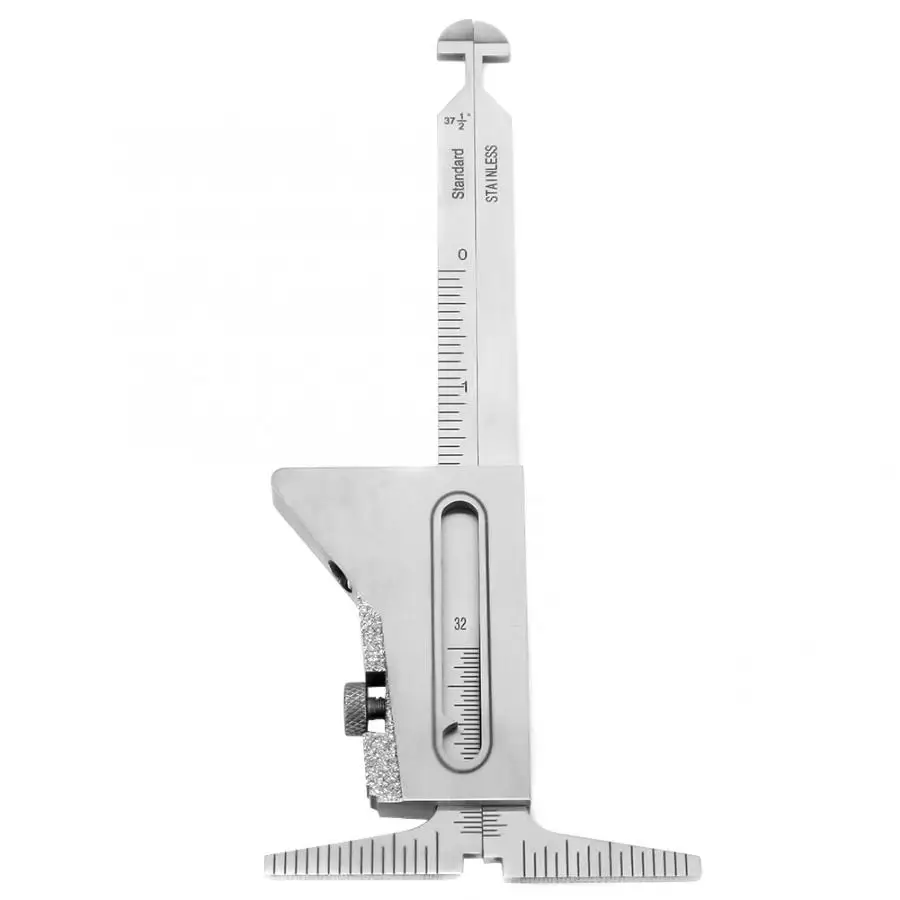 Линейка; Деревообработка, нержавеющая сталь, тонкое шлифование, сварочный калибр, точная шкала, высота, Верньер, калипер
