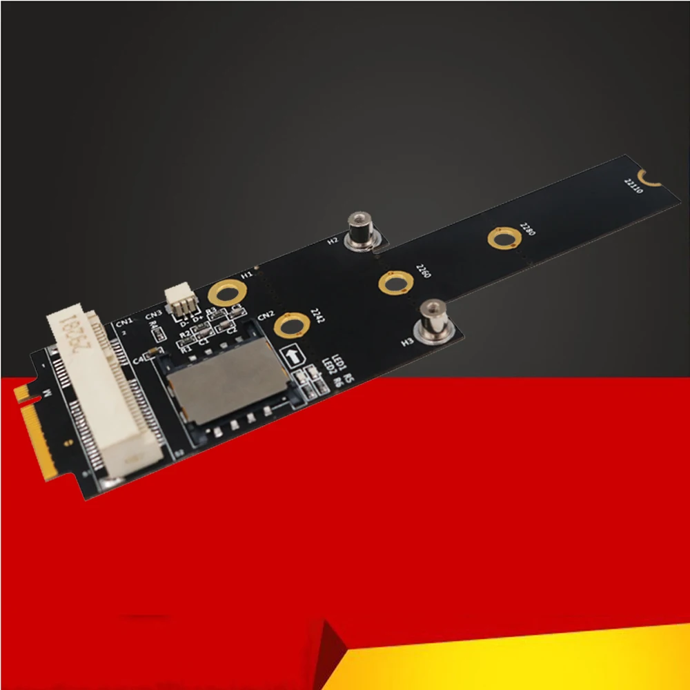 

Адаптер M.2 Wi-Fi для модуля Wi-Fi, мини-PCIE, сетевая карта для M2 NGFF Key M, адаптер с поддержкой слота типа 2242/2260/2280/22110