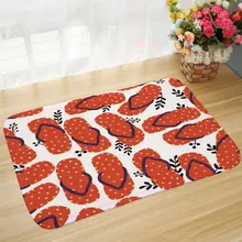 Ковры оптом в средиземноморском стиле с принтом бикини коврик для ванной комнаты tapetes para casa sala Alfombra de piso 50x80cm