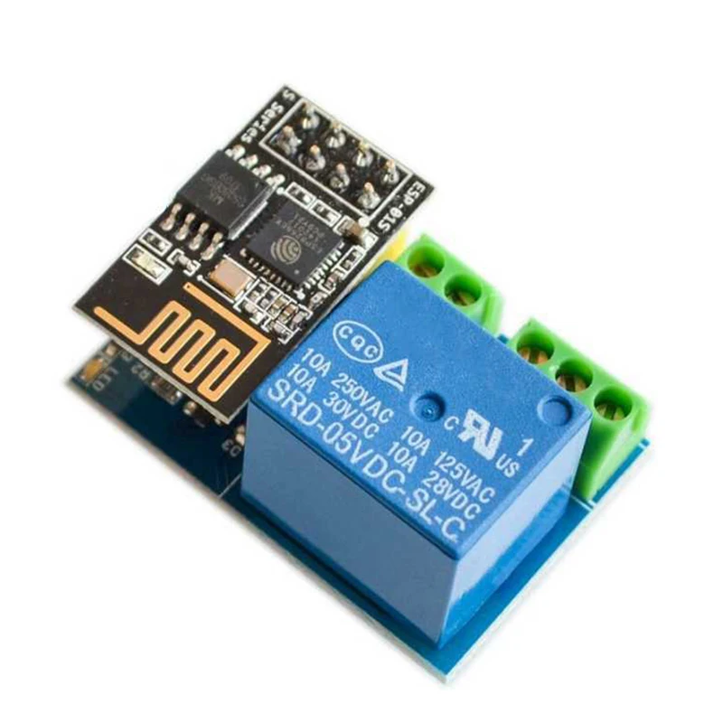 With EPS-01S ESP8266 5 в Wi-Fi Релейный Модуль DS18B20 DHT11 RGB светодиодный пульт управления, умный дом, пульт дистанционного управления для Arduino phone APP - Комплект: With EPS-01S
