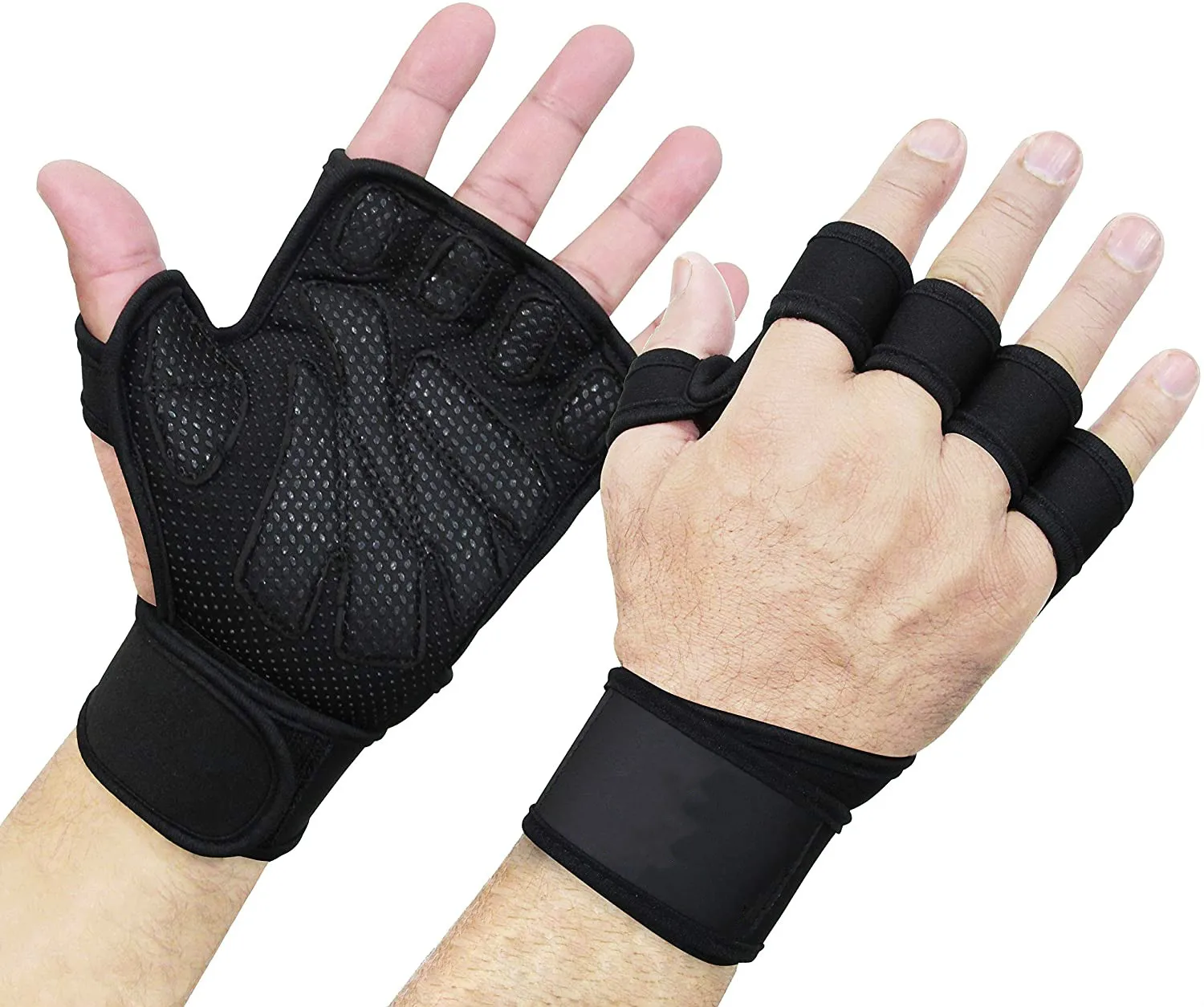 Sports Cross Training Gloves Wrist Support Weightlifting & Fitness